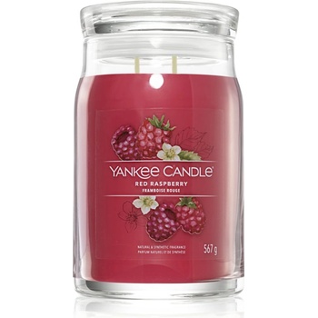 Image 1 of Yankee Candle Red Raspberry ароматна свещ Signature 567 гр