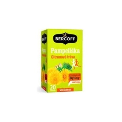 Bercoff čaj Pampeliška 20 x 1,5 g