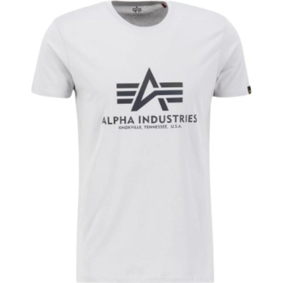 Alpha Industries Basic Rainbow Reflective T-Shirt white