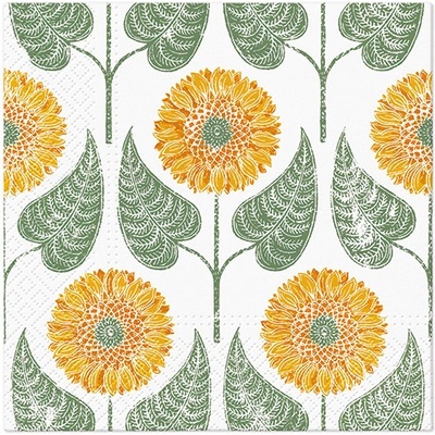PAW Obrúsky L Sunflowers Pattern 33x33cm