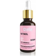 Delia Retinol protivráskové sérum na tvár krk a dekolt 30 ml