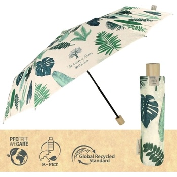 Дамски неавтоматичен чадър Perletti Green 19103