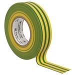 3M Temflex 1500 електроизолационна лента, 19 mm x 20 m, зелено-жълт (7000062295)