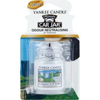 Yankee Candle Clean Cotton aроматизатор за автомобил закачащ се