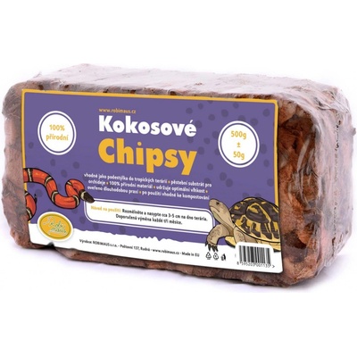 Robimaus kokosové chipsy lisované 3 l – Zboží Dáma