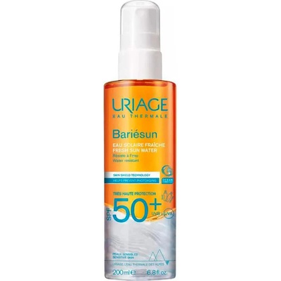 Uriage Bariesun Fresh Sun Water SPF50 200ml Sunscreen - Clear