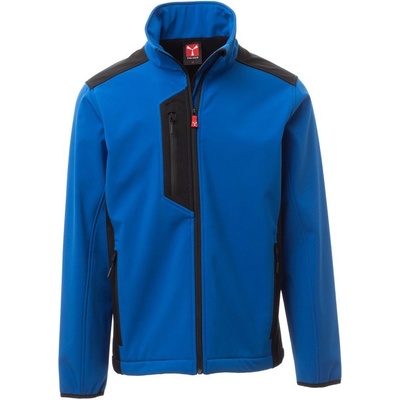 Payper GALWAY softshellová bunda Royal blue Black