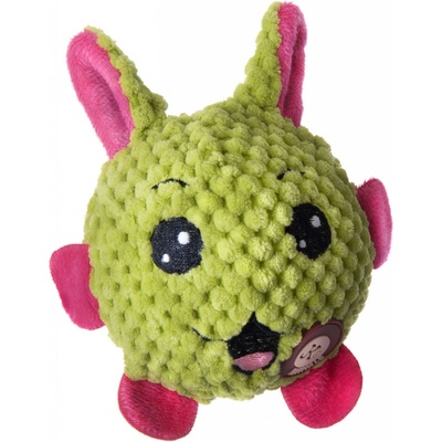 JK ANIMALS Monster pískacia s TPR loptou zelená 9 cm