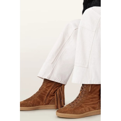 AllSaints Велурени обувки AllSaints Louise Fringe Ht (W062FE)