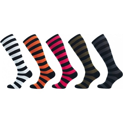 Novia dámské podkolenky pruh 1094 vzor A balení 2 páry