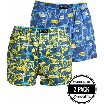 Meatfly мъжки боксерки Agostino Yellow/Blue Meatfly | Zhalt | МЪЖЕ | M