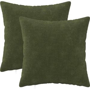 vidaXL Калъфка за възглавница 2 pcs HEERLEN Зелено 30 x 30 cm (907487)