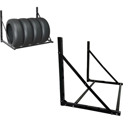 Pro-Tech shop Závěsný regál na pneumatiky - nosnost 100kg 56x50x80-120cm 61980 REA5196