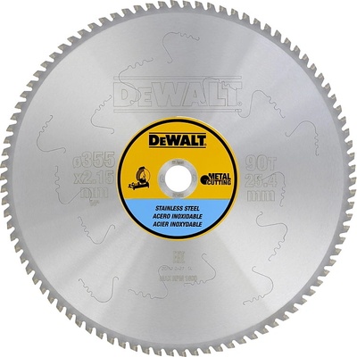 DeWALT DT1922 Pilový kotouč pro řezání kovu 355x25,4mm 90z EXTREME