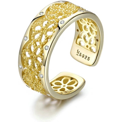 P&J Jewellery Zlatý prsten Okouzlující krajka GRUNI1