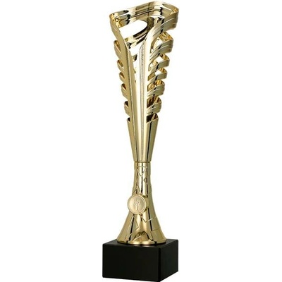 Plastová trofej Zlatá Výška: 41 cm