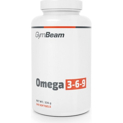 GymBeam Omega 3-6-9 240 kapslí