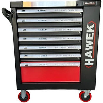 HAWEK Количка за инструменти 261 части, 7 чекмеджета и странично отделение, 810x480x850 мм, HAWEK HW-1152 (B-HW-1152)