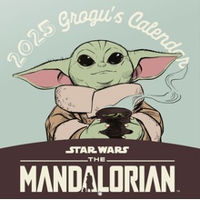 CurePink Oficiální nástěnný s plakátem The Mandalorian Yoda SQ 30 x 30|60 cm [CP25115] 2025