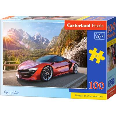 Castorland - Puzzle Sports Car - 100 piese