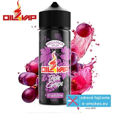 OIL4VAP Shake & Vape Triple Grape 20 ml