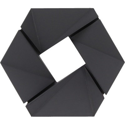 3DJAKE mattePLA Dark Grey - 1, 75 mm / 1000 g (9010707007166)