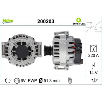 generátor VALEO 200203