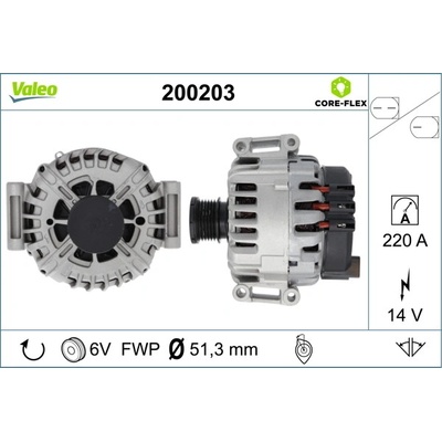 generátor VALEO 200203