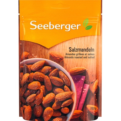 Seeberger Солени бадеми, изпечени - 150 г
