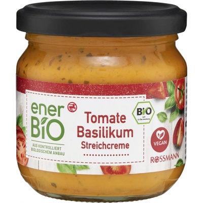 enerBiO BIO Rajčatová pomazánka s bazalkou 180 g – Zboží Dáma