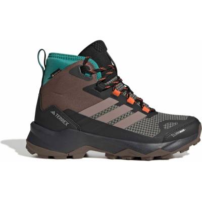 adidas Terrex Дамски туристически обувки adidas Terrex Women's Terrex Skychaser AX5 Mid GTX CW+ Winter boots - Earth Strata / Trace Brown / Pure Teal - размер 42 (EU) (121-1175-0220)
