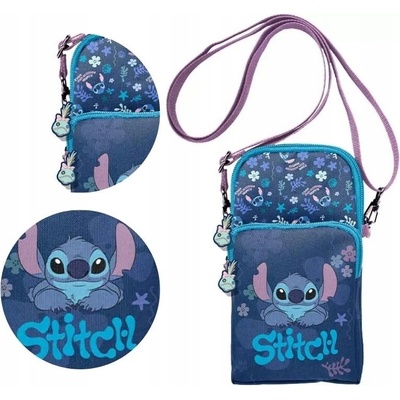 Paso Detská kabelka modrá, viacfarebná Lilo a Stitch