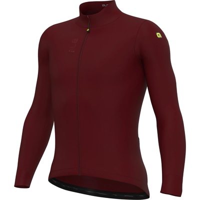Alé Мъжка фланелка с дълъг ръкав за колоездене Alé Pragma Fondo 3.0 L/S Jersey Cycling jersey - Ruby Red - размер 3XL (056-3805-0418)