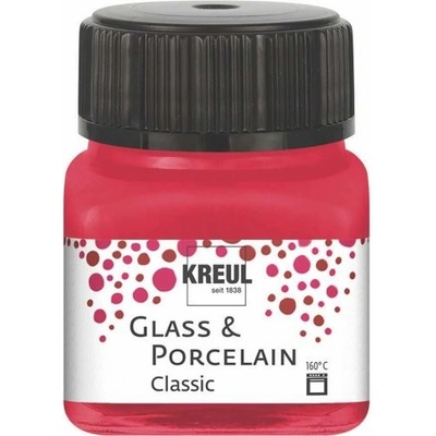Kreul Barva na sklo a porcelán classic 20 ml KARMÍNOVÁ – Zboží Dáma