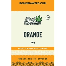 Weed Revolution Orange Outdoor CBD 20% THC 1% 20g