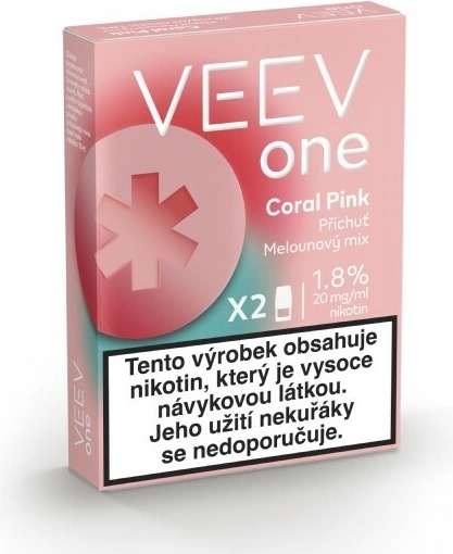 Veev One CORAL PINK krabička