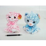 DEEF Mascot Kitten pink, blue 03487 DEEF