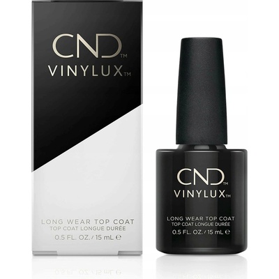 Lak na nehty CND černý lesklý 15 ml rychleschnoucí