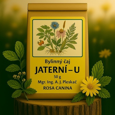 ROSA CANINA Bylinný Čaj Jaterní U Péče o Játra a Trávicí Rovnováhu 50 g