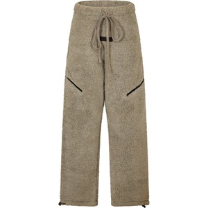 Fear of god essentials Анцуг FEAR OF GOD ESSENTIALS Men's Open Hem Fleece Jogging Bottoms - Dark Oatmeal