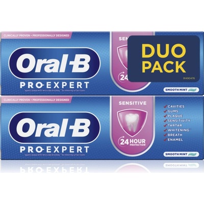 Oral-B Pro Expert Sensitive паста за зъби за чувствителни зъби 2x75ml