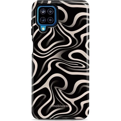 Mobiwear Elite Pro Samsung Galaxy A12 / M12 EA68E Vlnky a linky – Hledejceny.cz