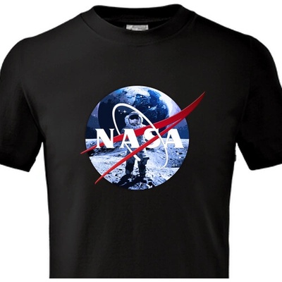 Dětské tričko NASA Kosmonaut na měsíci dětské