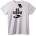 NOONEBRAND Тениска Негова Русалка - XL, White