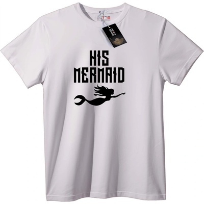 NOONEBRAND Тениска Негова Русалка - XL, White