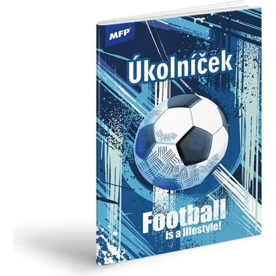 MFP paper Úkolníček A6 Fotball 7501625