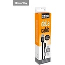ColorWay CW-CBUL004-BK USB - Apple Lightning 2.1A, 1m, černý