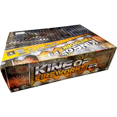 Kompaktný ohňostroj 379 ran 20 25 30 mm King Firewor