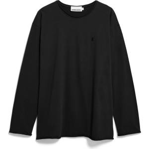 ARMEDANGELS Мъжка блуза с дълъг ръкав ARMEDANGELS Jaames Longsleeve Brushed Longsleeve - Black (216-8457-0112)
