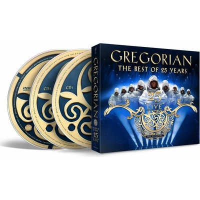 Gregorian 25 Live The Best of 25 Years DVD 2CD